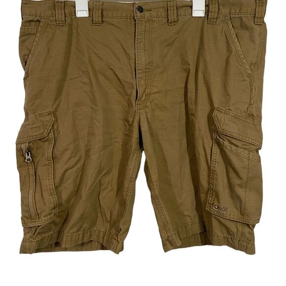 Carhartt Tan Relaxed Fit Cargo Shorts - Picture 1 of 4